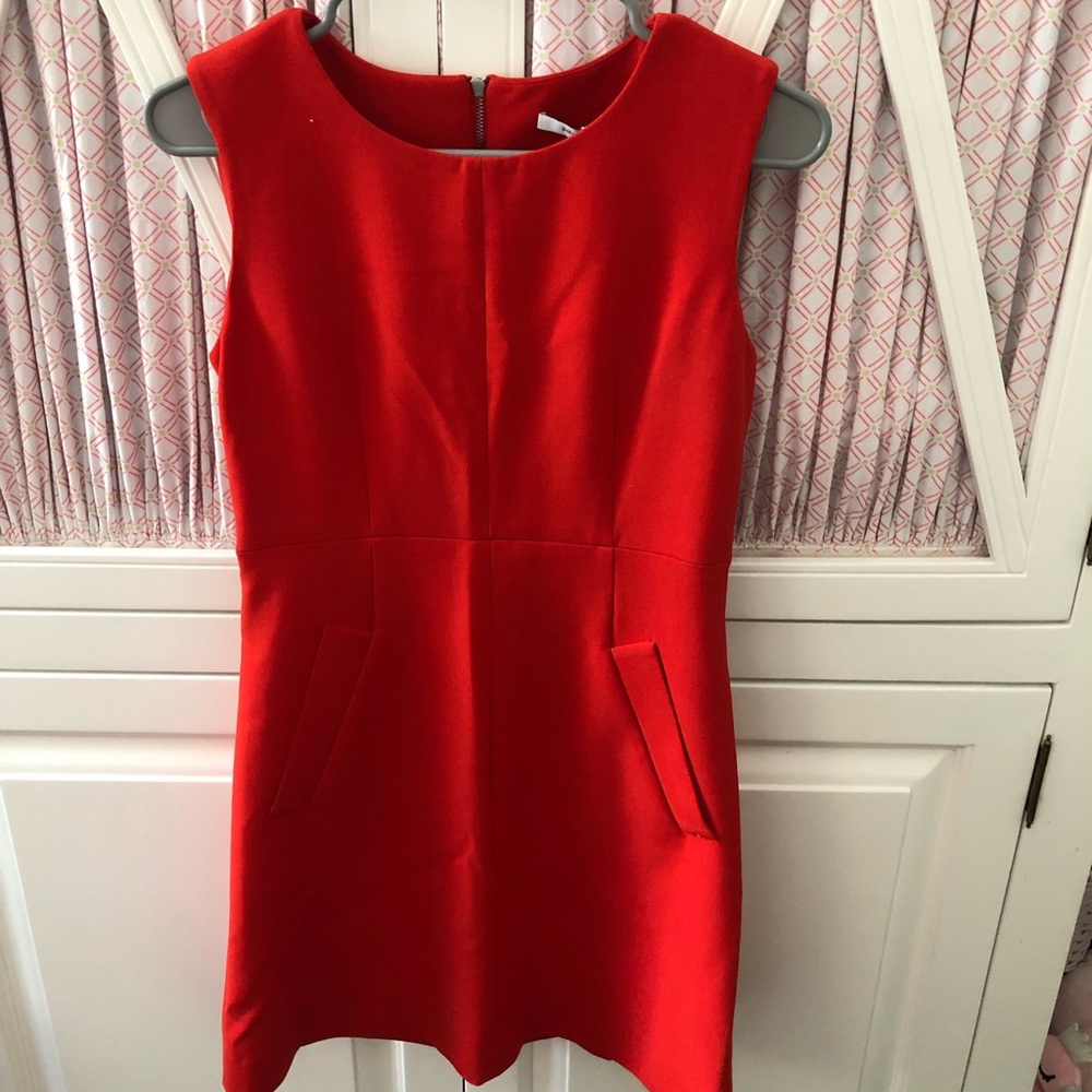 Diane von Furstenberg dress red size 2